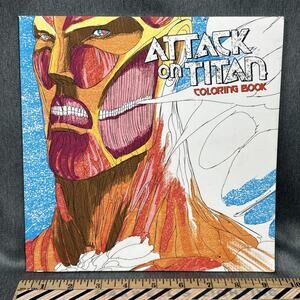 2016 Attack On Titan Adult Coloring Book Kodansha Anime Manga Art Hajime Isayama
